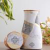 Gold Marble Print Copper Water Bedroom Bottle, Designer Copper Drinkware, Volume- 850 ML