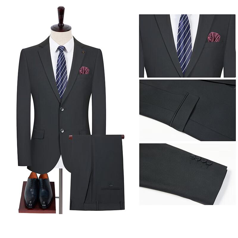 Firstview Men s Slim Fit Business 2-Piece Suit Set FV24D1312 2XL