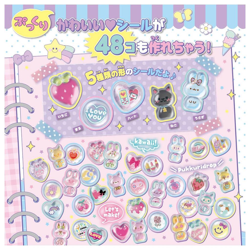 TAKARA TOMY Kira Gacha Seal Pukkuri Drop