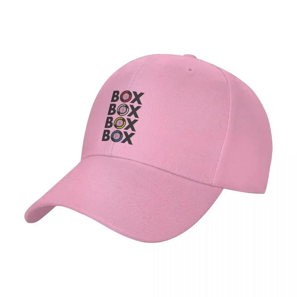 Box Box Box Tyres Compound Design Baseball Cap Snap Back Hat Trucker Hat summer hat Unisexs Caps Womens