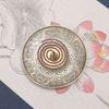 Retro Lotusblumen-Räucherstäbchenhalter Metallhandwerk Spiritueller Meditationsraum Zen-Räuchergefäß Heimdekoration