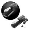 Piano Pedal with Cable Non Slip Pad Keyboard Sustain Pedal for Hand Roll and Electronic Pianos Sliver