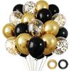 12-Inch Sequin Metallic Latex Balloons, 30pcs - Perfect for Birthday Party Decorations