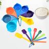7Pieces Elegant Measuring Cup Measuring Spoons Coffee Measuring Tool Measuring Cups Measuring Utensils for Baking