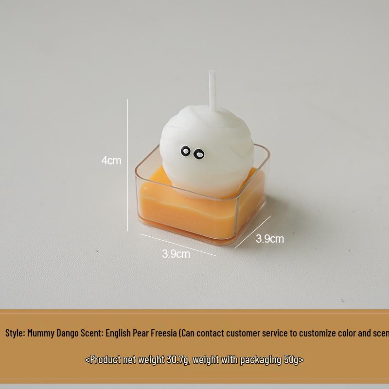 Handmade Pumpkin-Shaped Halloween Scented Candle