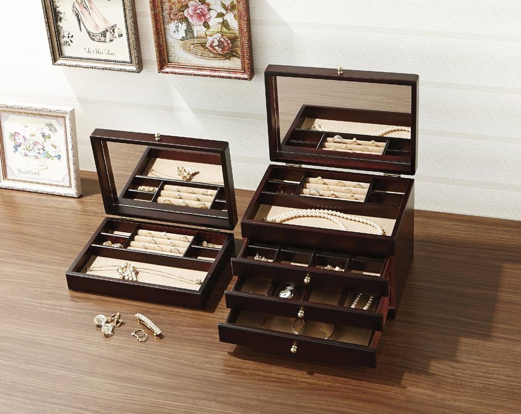 Wooden Jewel Case 17-805