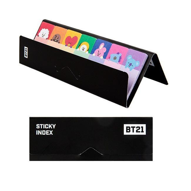 BTS BP Cartoon Animal Sticky Notes Memo Strips