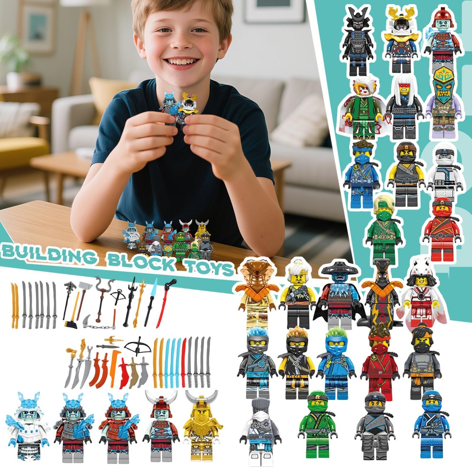 

Children s Building Block Figurines Are The Best Gifts For Kids One Size
