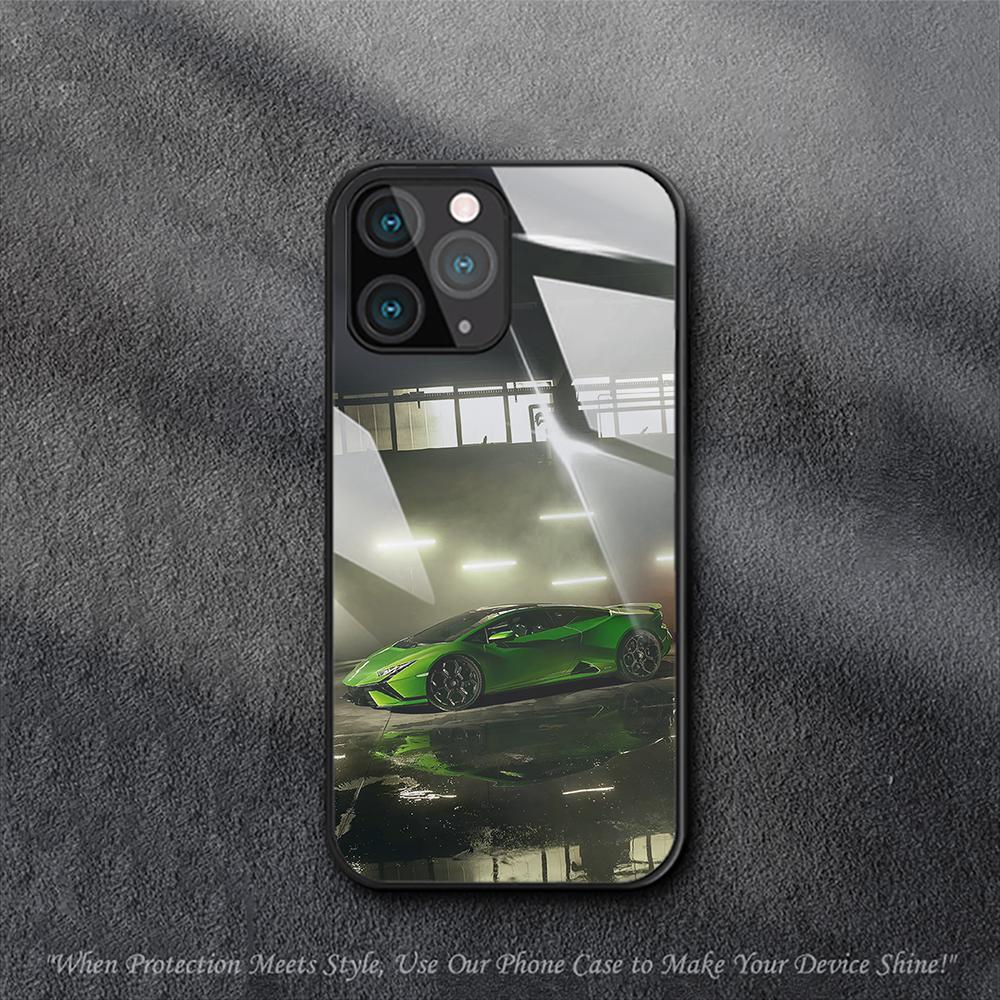 Lamborghinis Luxury Car Case For iPhone Samsung Galaxy Redmi Note S 17 16 15 14 13 20 24 25 54 Pro Max Ultra Fe Air Tempered Glass Cover