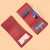 Baellerry Fashion Short Wallets for Women Artificial Leather Tri-fold Purse Classic Card Holder Money Bags