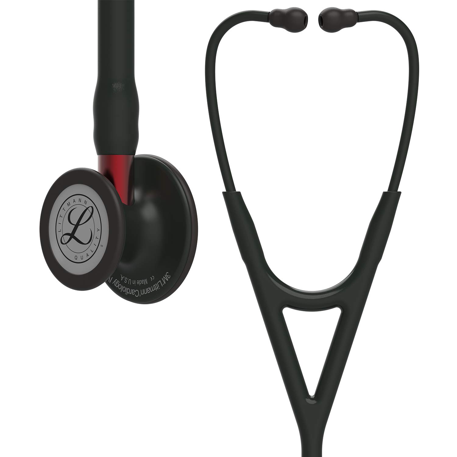 

Стетоскоп Littmann Cardiology IV 6200 Черный/Красный чёрный