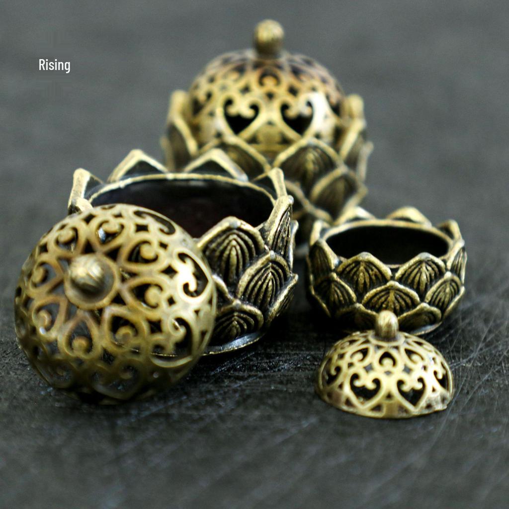 Rising Mini Lotus Incense Holder & Aromatherapy Burner for Buddha Rituals