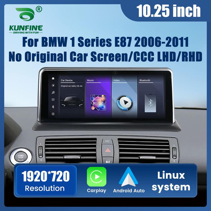10.25” Car Radio For BMW 1 Series E87 2006-2011 CCC System GPS Navigation Multimedia Display Head Unit Video Player Carplay