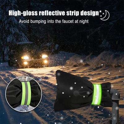 Winter Outdoor Faucet Cover Outside Freeze Protection Faucet Cover Waterproof Insulated Spigot Cover for Garden Yard Hose Bib