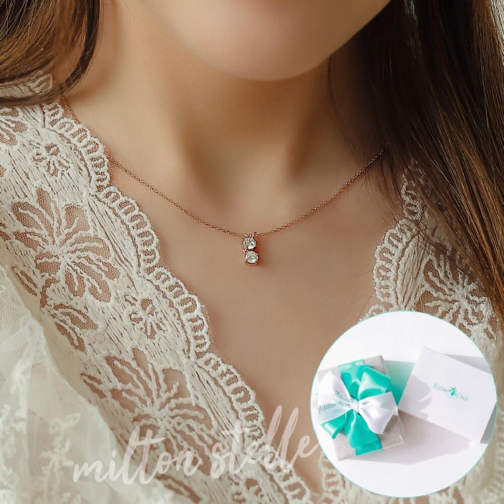 [92.5 Silver/Tutto Di Me] Sentimentale 925 Silver Necklace+Handmade+