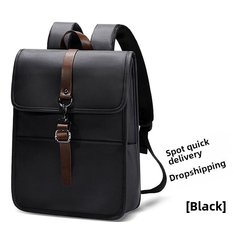 14-Inch Waterproof Oxford Business Backpack – Unisex Korean Style for Commuting