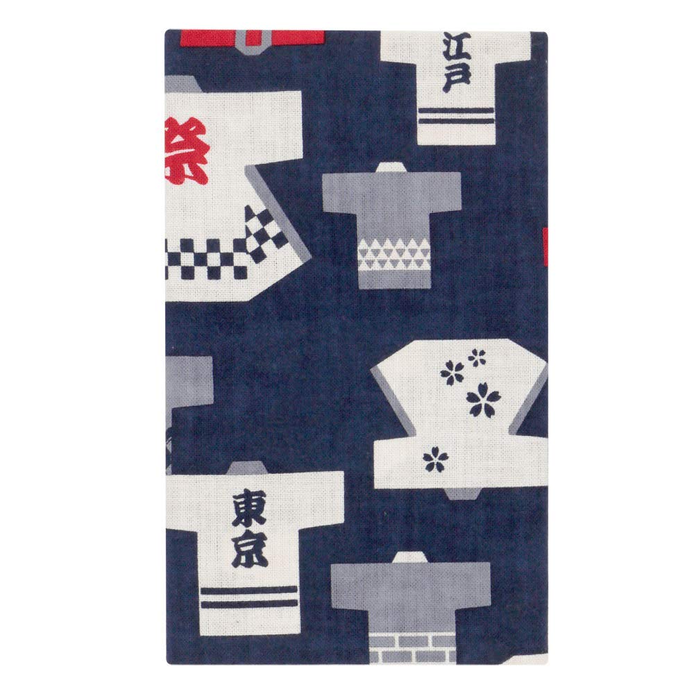 

Хамамонё Тенугуи Хэппи Кон тёмно-синий