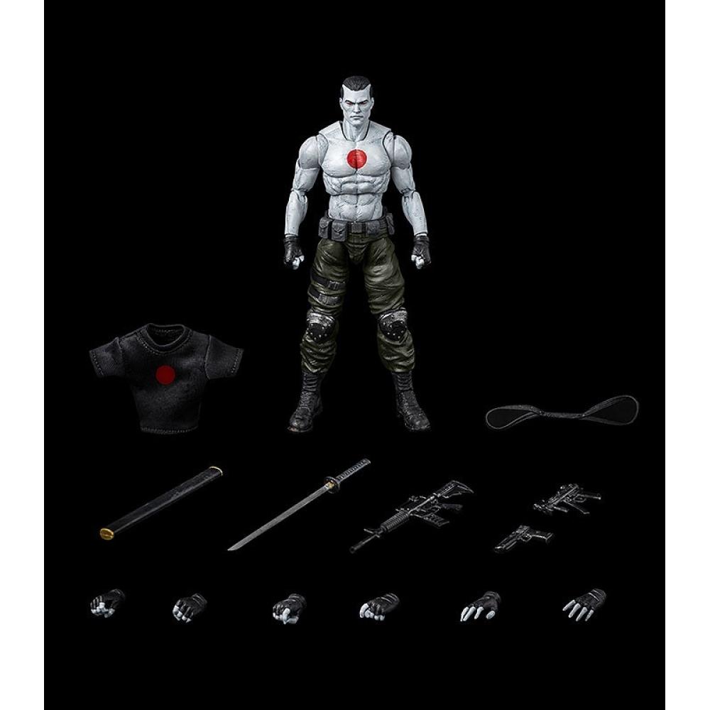 Threezero FigZero S Bloodshot Unleashed Action Figure 1:12 - 15,2 Cm Con Accessori E Mantello In Tessuto - 2
