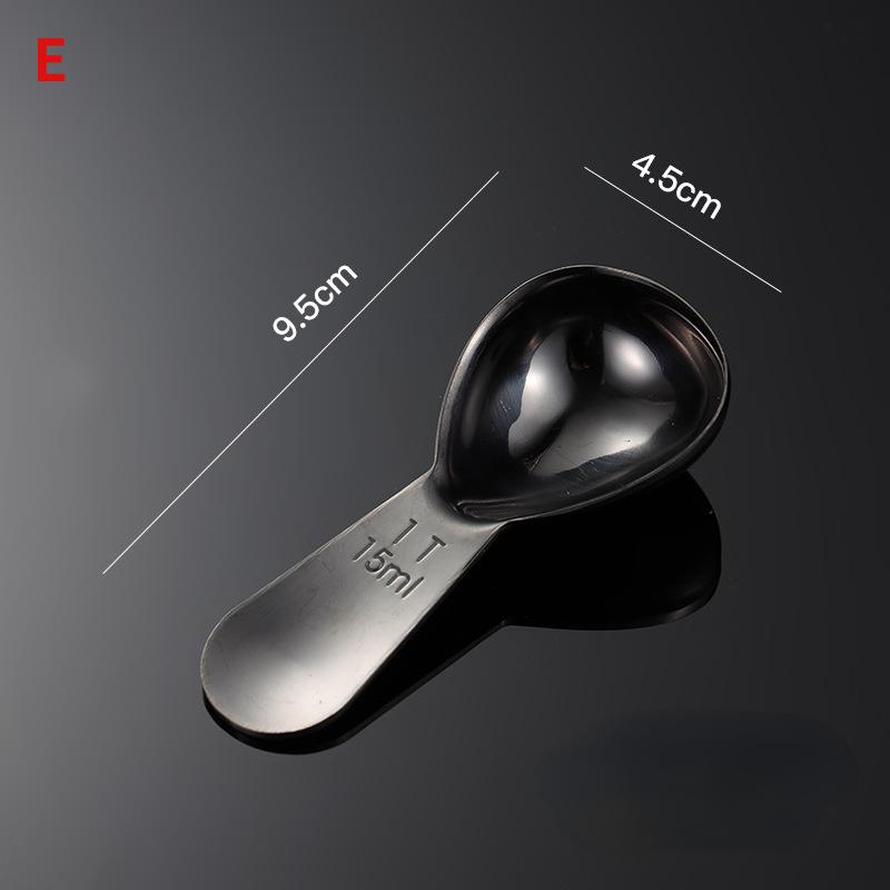 15ML Metal Measuring Spoon Multifunction Coffee Scoop Stainless Steel Coffee Tea Tablespoon