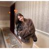 [Earl Grey Warm Tea] New imitation fox fur coat women's warm young environmentally friendly fur coat