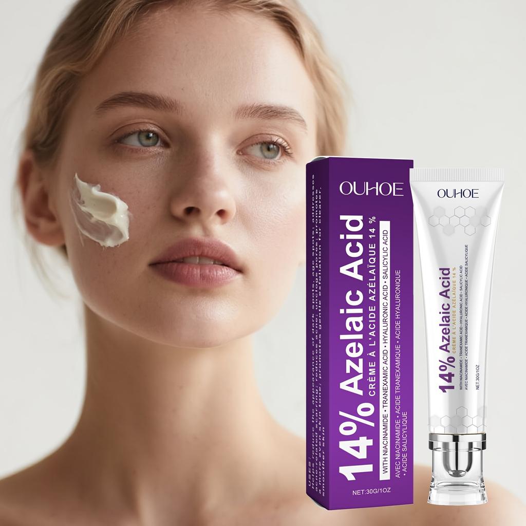 1 pezzo Crema Idratante Viola 30g con Niacinamide Acido Azelaico Ialuronico Salicilico Pulizia Delicata Idratante Rassodante Levigante per Tutti i Tipi di Pelle