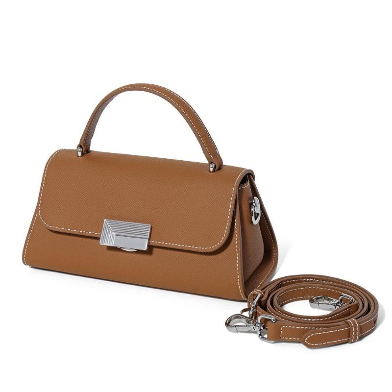 Genuine Leather Handbag Small Handbag Versatile and Fashionable Women's Bag Crossbody Bag Single-shoulder Bag