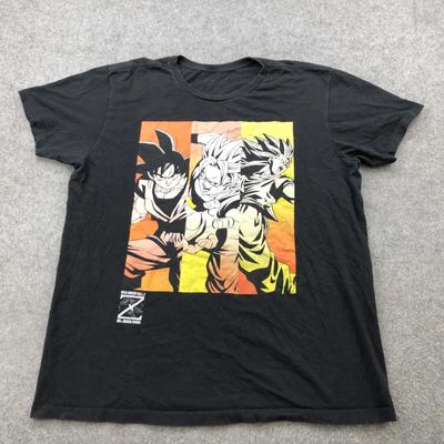 Maglietta Dragon Ball Z Uomo XL 30° Anniversario Super Saiyan Goku Anime T-shirt