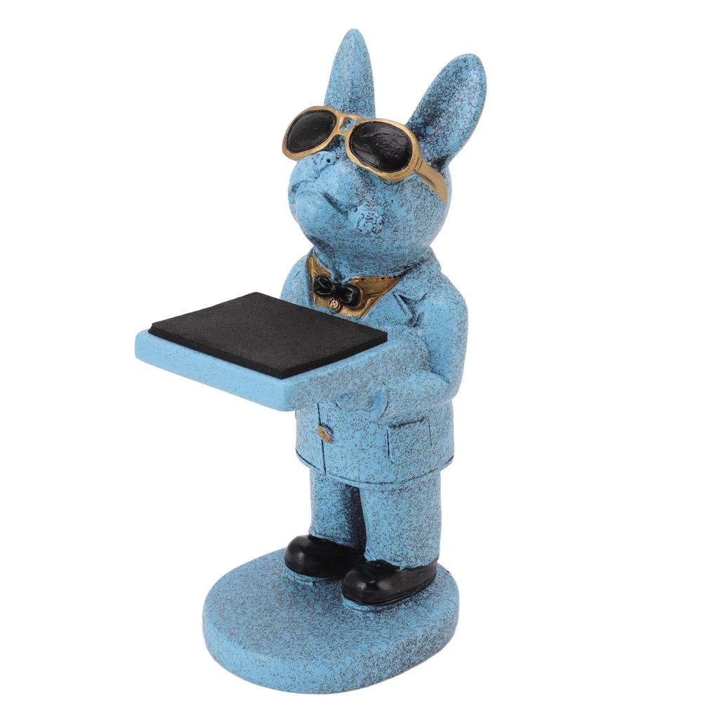 Harts Klockställ Handgjord Figurin Modell Dekorativt Klockvisningsställ för Hem L Lyckohund