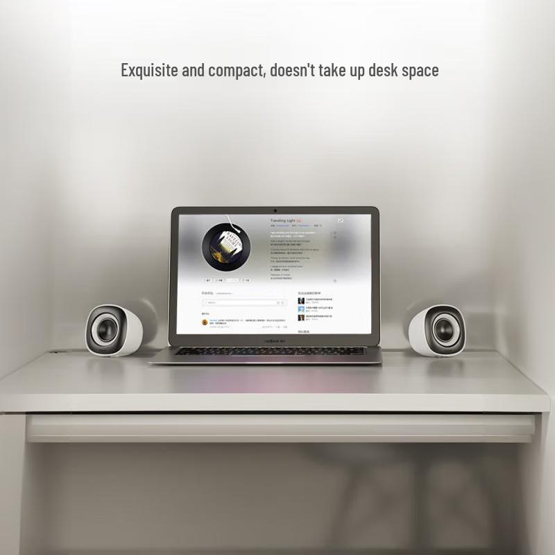 Philips SPA2201 Desktop Mini Multimedia Speakers CN Plug (adapter Included)