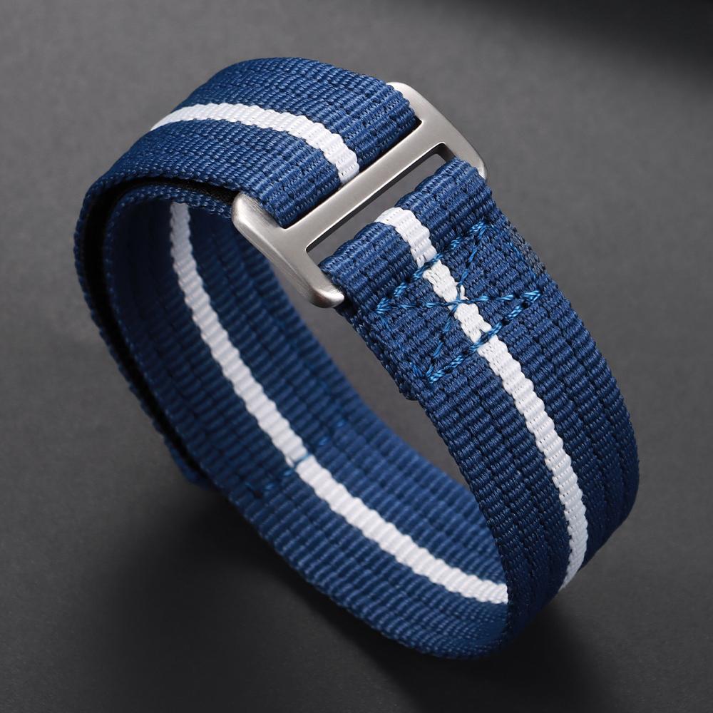 Nylon Canvas Strap 20mm 22mm for Tudor Hook Loop Textile Watch Band for Seiko for Omega Men‘s Military Sports Wristband Bracelet