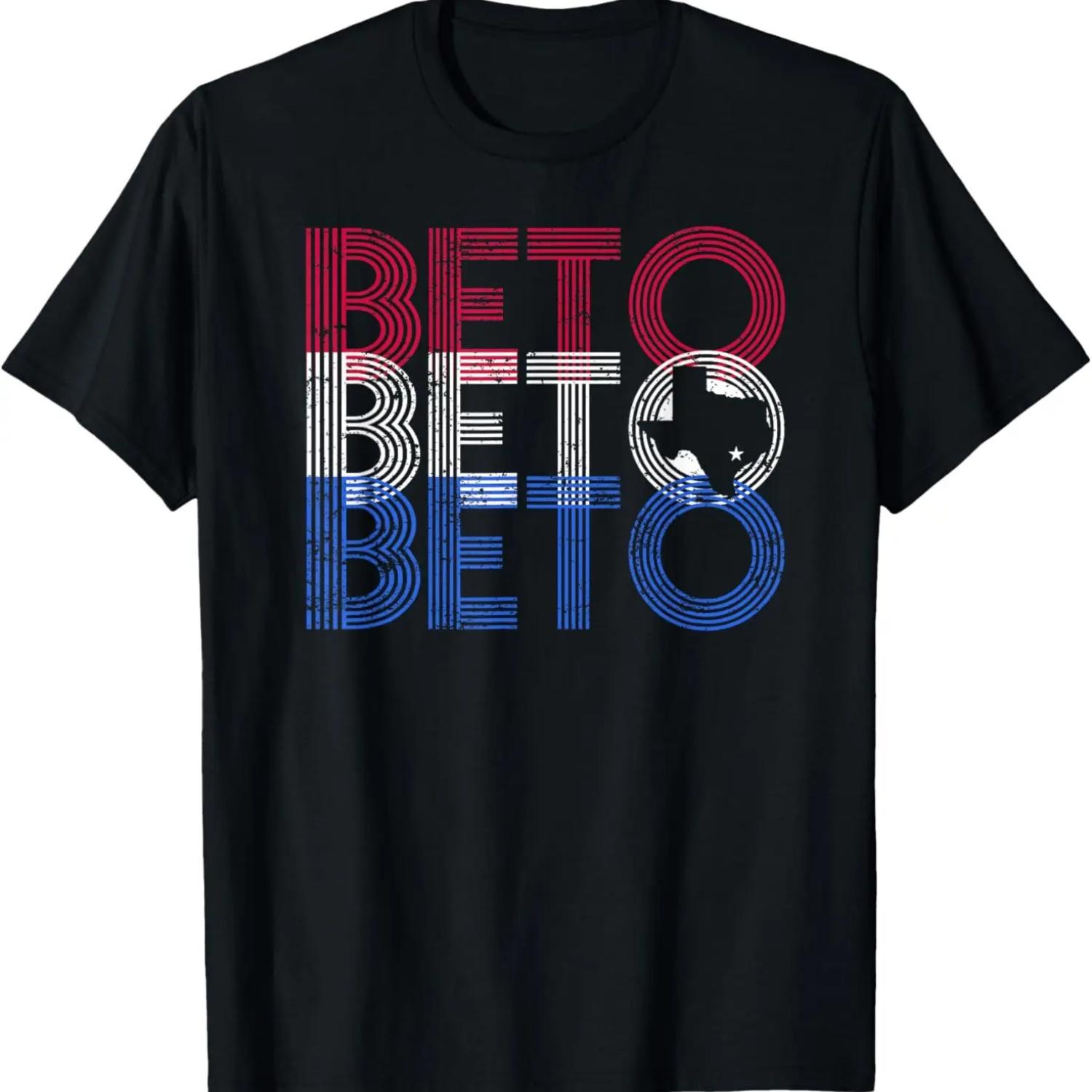 Beto ORourke Shirt Texas Governor Election 2024 TShirt T-Shirt S