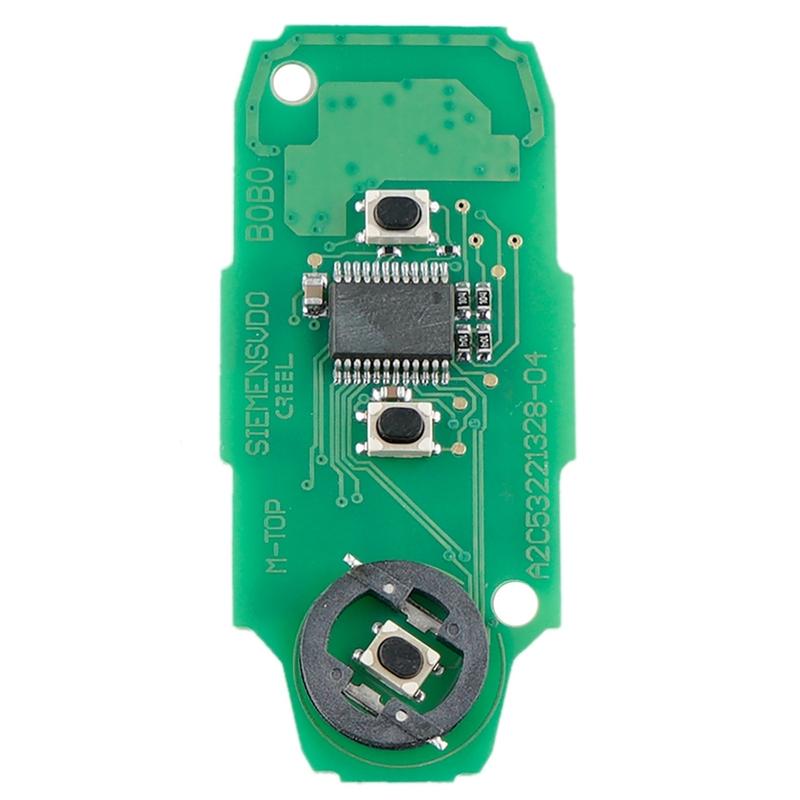 Precise Car Smart Remote Key 3 Buttons Fit For Ford Focus C-Max Mondeo Kuga Fiesta B-Max 433Mhz