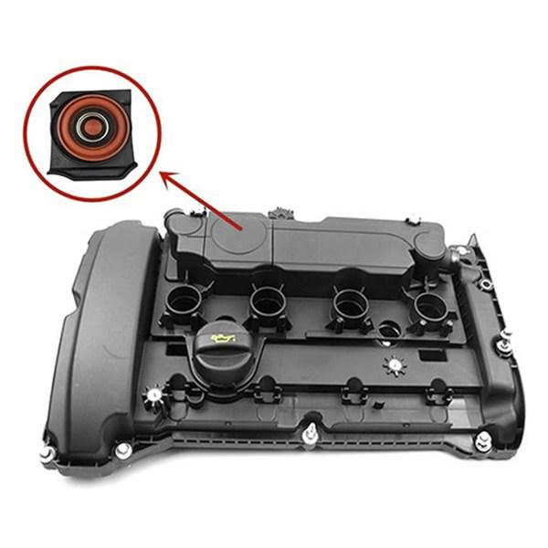 Schwarze Kunststoff-Motorventilhaube für Peugeot 3008/2008