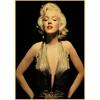 Famous actress  Vintage Posters For Home/Bar/Living Decor kraft Paper high quality poster wall sticker