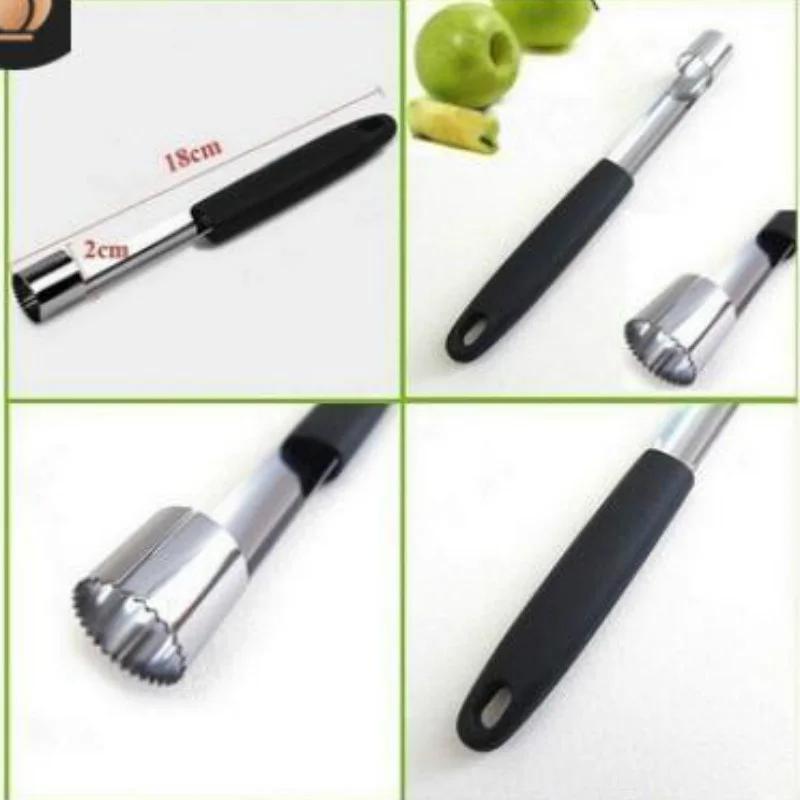 1pcs Fruit Core Seed Remover Stainless Easy Steel Twist Apple Corer Seeder Kitchen Gadgets Tools