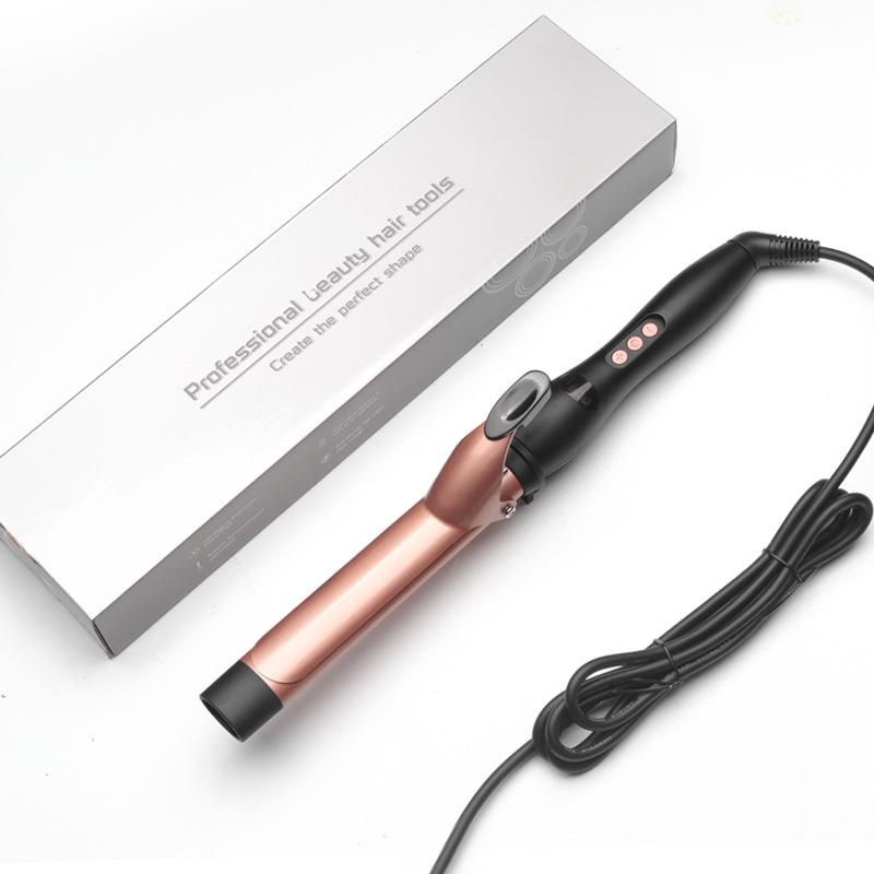 

Овальные щипцы для завивки волос с одной клипсой 32 мм, не повреждающий инструмент для завивки волос