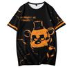 Men T-shirt Fashion Five Nights At Freddy's Cartoon Character 3D Printed Anime Women T-shirts Harajuku Tee Shirt Summer Casual Short Sleeve Tops