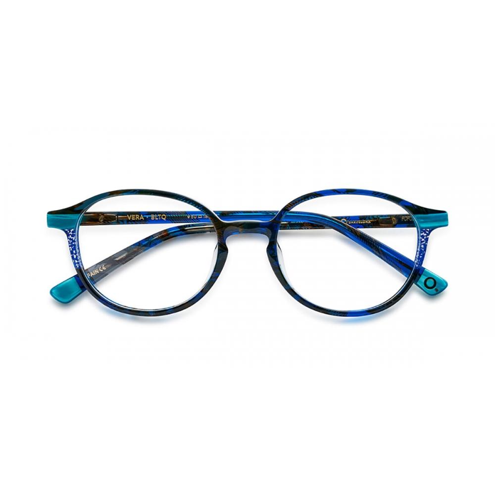 

Etnia Barcelona Vera Bltq Women Eyeglasses Blue Pattern Black/50