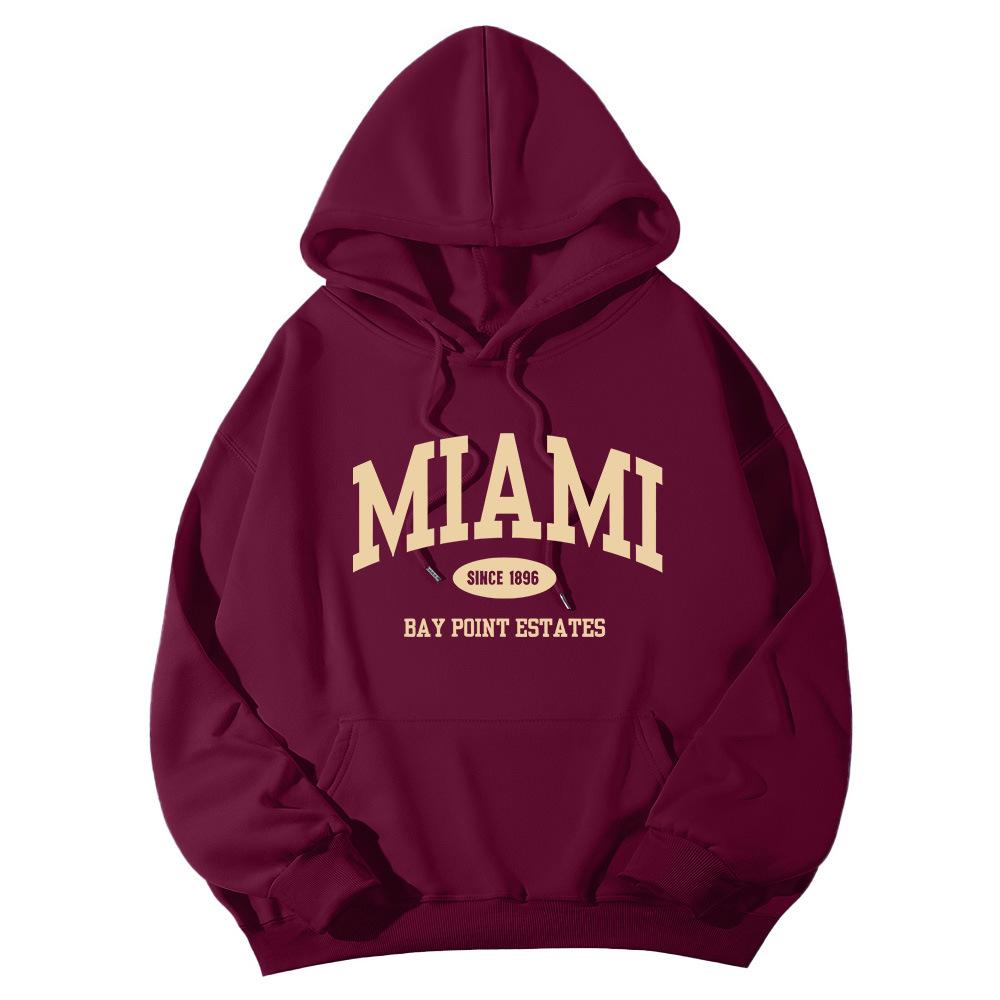 2025 Unisex Trendy Letter Print Hoodie, Autumn/Winter Casual Loose Fit