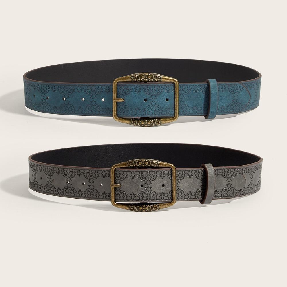 Curea de talie din piele PU cu cataramă cu ac, curea de talie retro, accesorii de decor