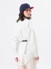 Beams Boy Typewriter USN Oversized Size Free 13110451652 Women's Shirt, L/S, OFF_WHT, Size,