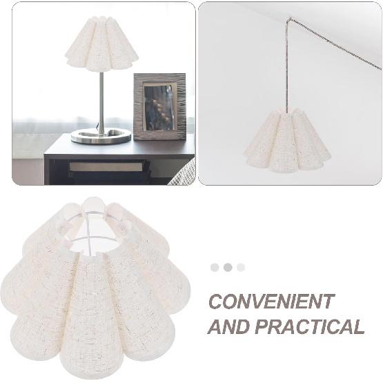 1ks Lístek Stínidlo Stolní Lampy Příslušenství Klip Stolní Lampa Žárovka E27 Kryt Lustru Látkové Stínidlo Stínidlo Podlahové Lampy Látkové Stínidlo Módní