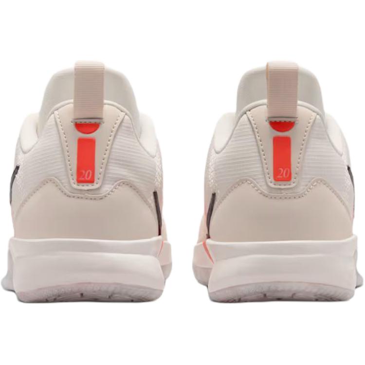 Nike Sabrina 3 Pohodlné nízké dětské basketbalové boty Slonová kost Bílá Dětské IB3088-002