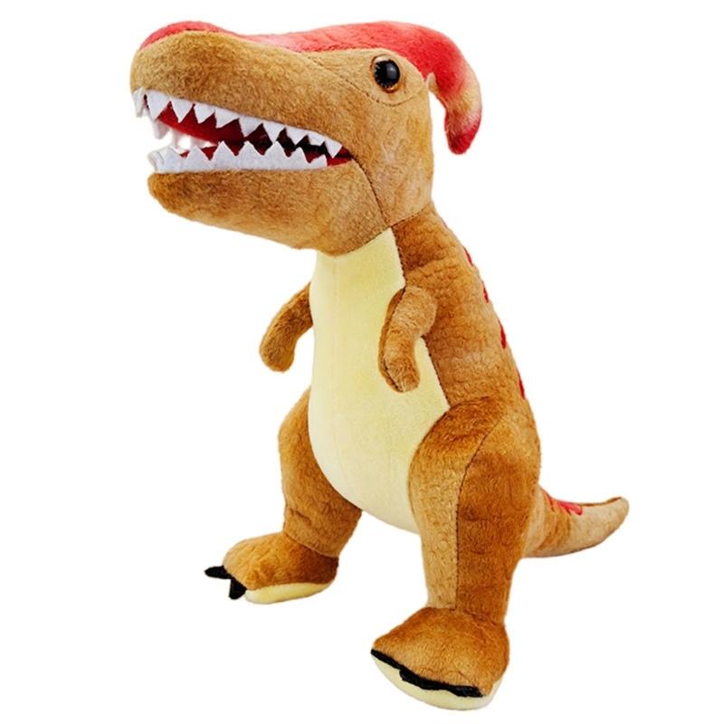Soft Plush Dinosaur Puppet Doll Toy For Children Educational Role Playing Dinosaur Stuffed Animals Toy for Storytelling