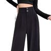 Spring/Summer Women's Versatile Slimming Slim-Wide Leg Pants - Casual Drapey, Loose-Fit Trendy Suit Pants