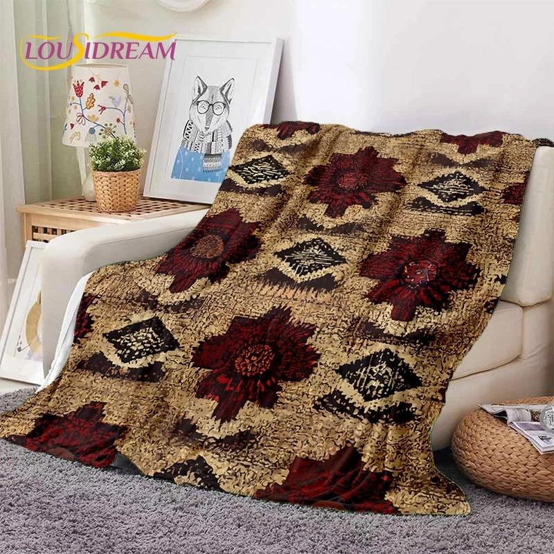 3D Neueste Nordisch Türkisch Böhmisch Keltisch Weiche Flanelldecken, Überwurfdecke Bequeme Decke für Picknick Betten Sofa Zuhause Schlafzimmer