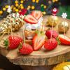 50pcs/ bag ristmas Bamboo Cocktail Picks Santa Claus Snowflake tree Drink Fruit Dessert Food Toothpicks Christmas Party
