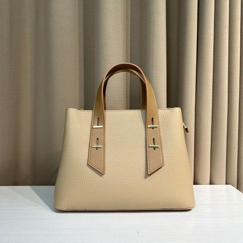 2025 New Collection Printed Handbag Large Capacity Commuter Women Crossbody Bag with High-quality Soft Leather Shoulder Bag