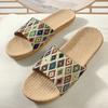 New Fashion Fabric Linen Women's Slippers
