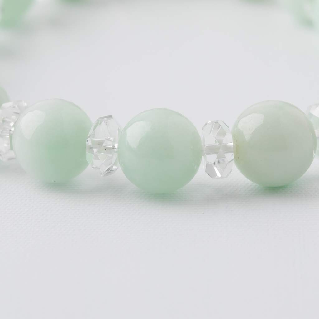 14cm Itoigawa Natürlicher Jadeit Hellgrün mit Schönem Japanischem Nationalen Jomon Kraftstein Jadeit Werkstatt Spezial Paulownia Holz Qualität BR0229